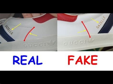 real vs fake adidas gazelle|adidas gazelle redesign.